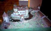 Макет замка в Цесисе (фото Алдиса Лапиньша)