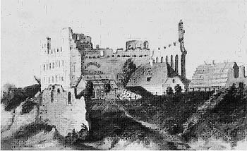 Замок в 1860 г.